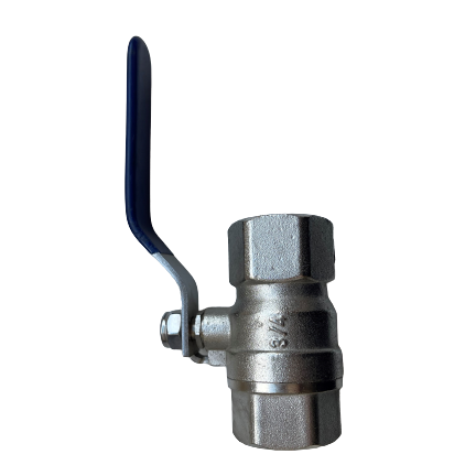Brass Ball Valve female to female thread from Liquid Action