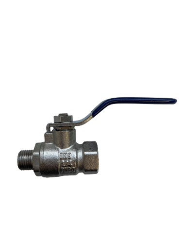 Brass Ball Valve male to female thread from Liquid Action