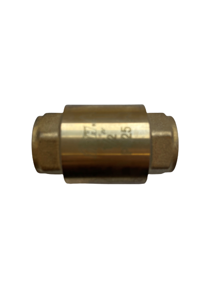 Brass Spring Check Valve from Liquid Action 